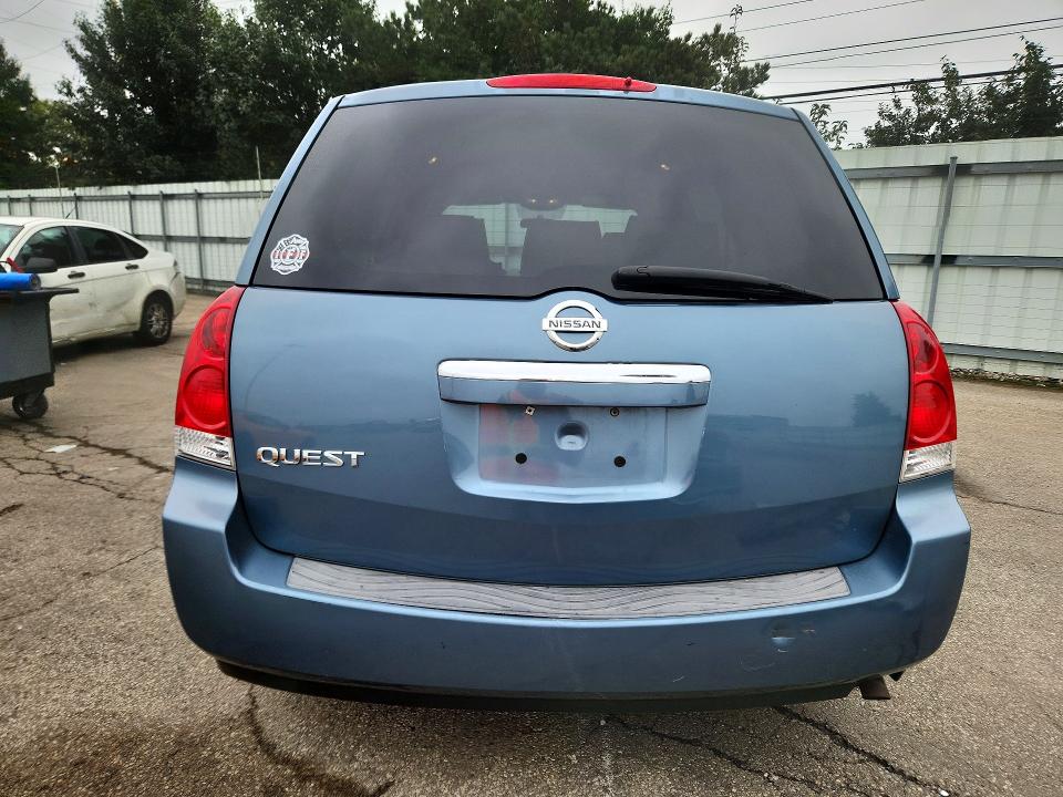 69939476 :رقم المزاد ، 5N1BV28U18N100440 vin ، 2008 Nissan Quest مزاد بيع