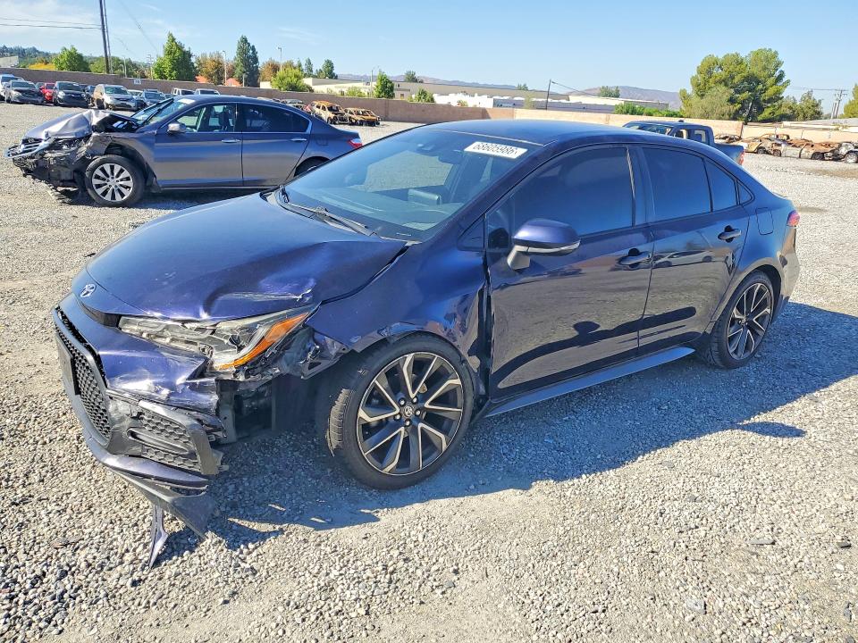 68605986 :رقم المزاد ، JTDS4MCE1MJ075026 vin ، 2021 Toyota Corolla مزاد بيع