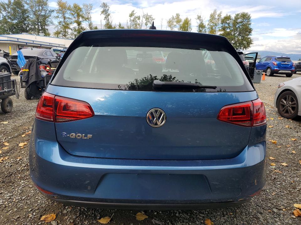 2016 Volkswagen E-golf მანქანა იყიდება აუქციონზე, vin: WVWKP7AU9GW913927, აუქციონის ნომერი: 67699576