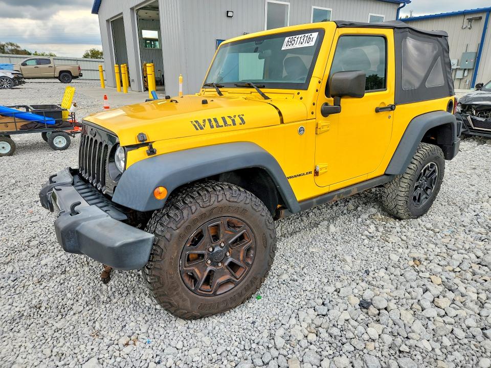 69511316 :رقم المزاد ، 1C4AJWAG0FL720969 vin ، 2015 Jeep Wrangler مزاد بيع