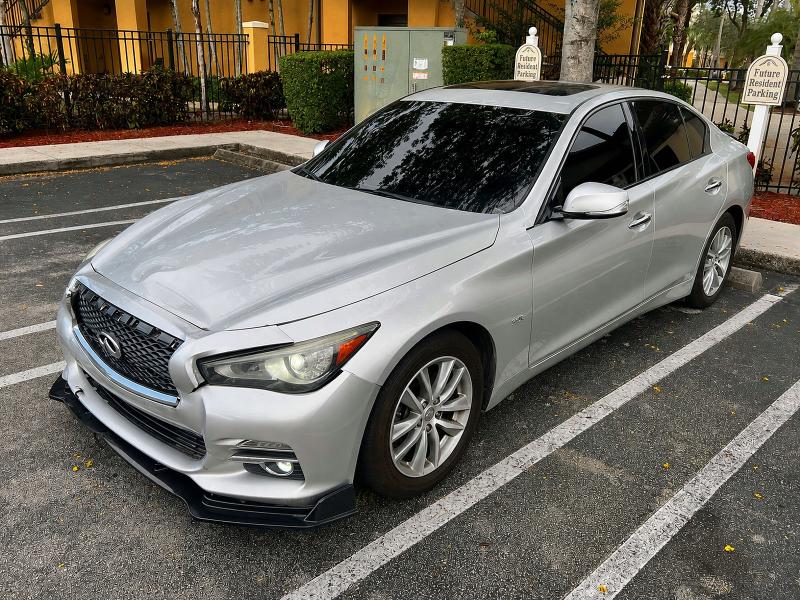 2017 Infiniti Q50 მანქანა იყიდება აუქციონზე, vin: JN1EV7AR6HM835010, აუქციონის ნომერი: 69321776