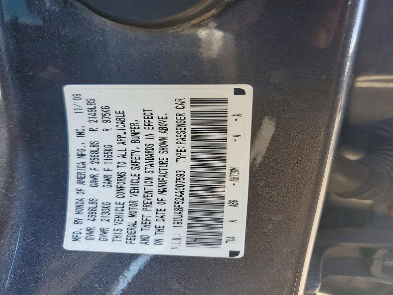 Aukcja sprzedaży 2010 Acura Tl, vin: 19UUA8F52AA007593, numer aukcji: 67533826