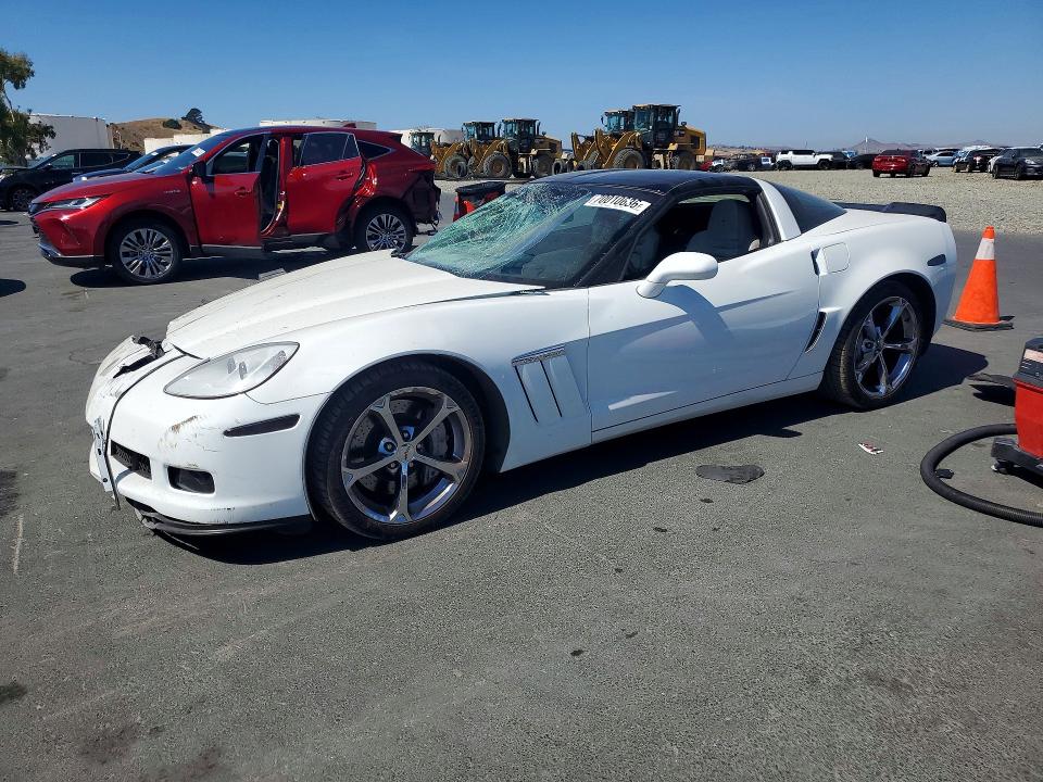 70010636 :رقم المزاد ، 1G1YW2DW3C5100363 vin ، 2012 Chevrolet Corvette مزاد بيع