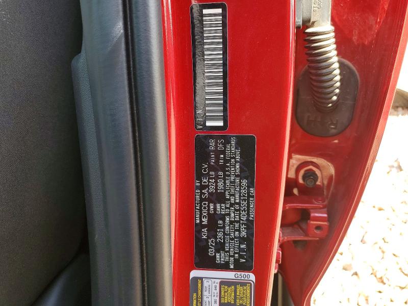 Aukcja sprzedaży 2025 Kia K4, vin: 3KPFT4DE5SE128596, numer aukcji: 67391636