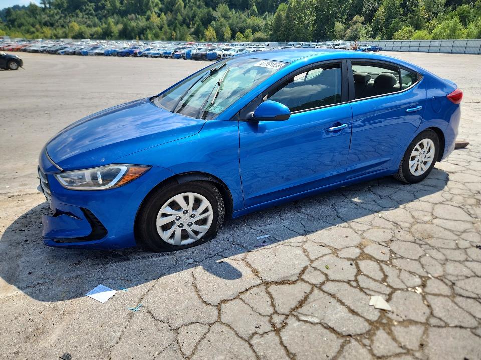 2017 Hyundai Elantra მანქანა იყიდება აუქციონზე, vin: 5NPD74LFXHH200774, აუქციონის ნომერი: 67891856