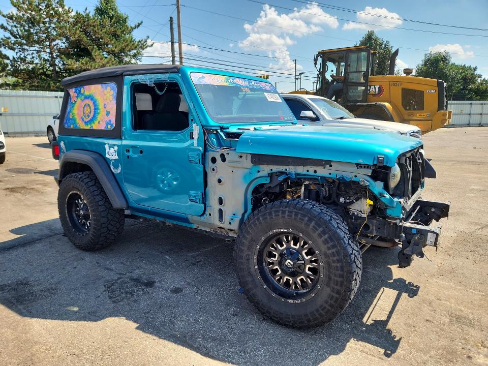 67492936 :رقم المزاد ، 1C4GJXAG1KW640959 vin ، 2019 Jeep Wrangler مزاد بيع