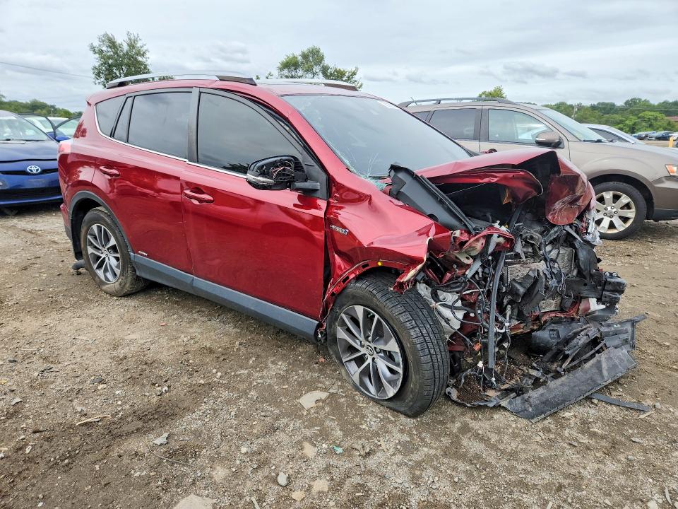 2018 Toyota Rav4 Hybrid მანქანა იყიდება აუქციონზე, vin: JTMRJREV3JD173874, აუქციონის ნომერი: 70086576