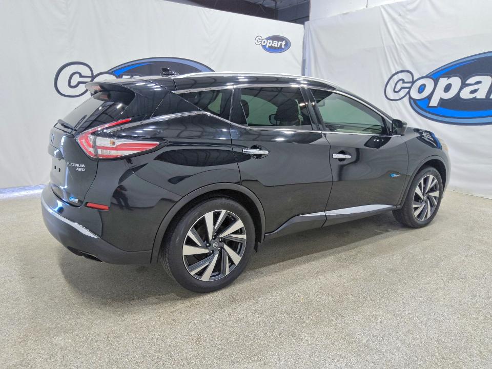 Продаж на аукціоні авто 2016 Nissan Murano Hybrid, vin: 5N1CZ2MH5GN154873, номер лоту: 67874196