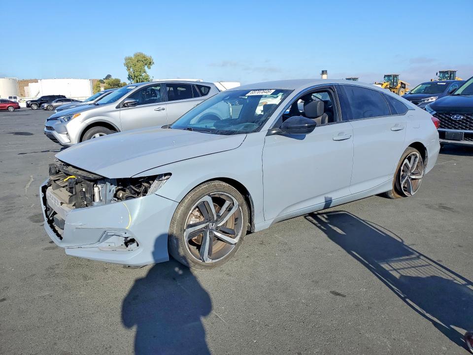 Auction sale of the 2021 Honda Accord, vin: 1HGCV1F38MA081482, lot number: 68707646