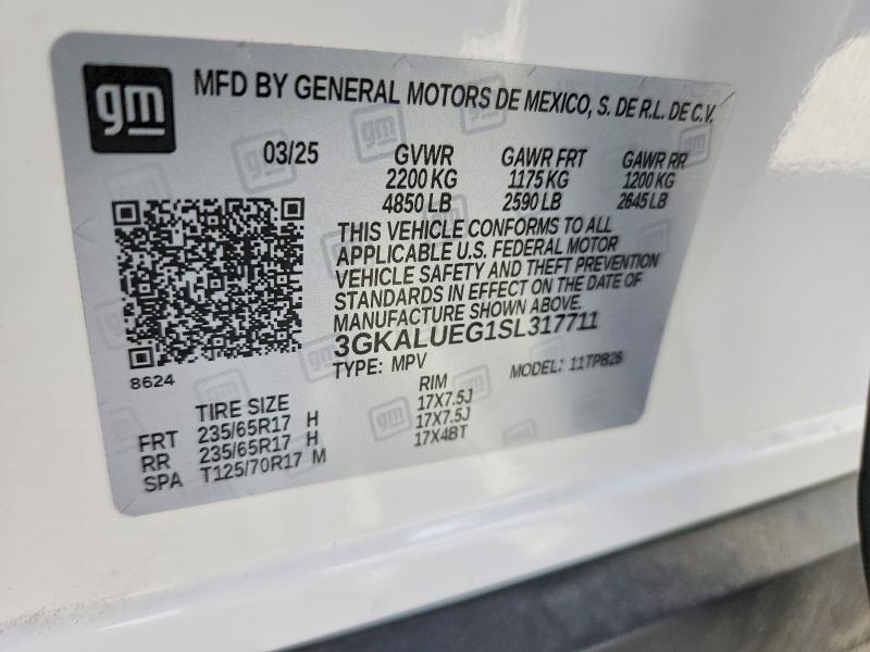 Продажа на аукционе авто 2025 Gmc Terrain, vin: 3GKALUEG1SL317711, номер лота: 67712046