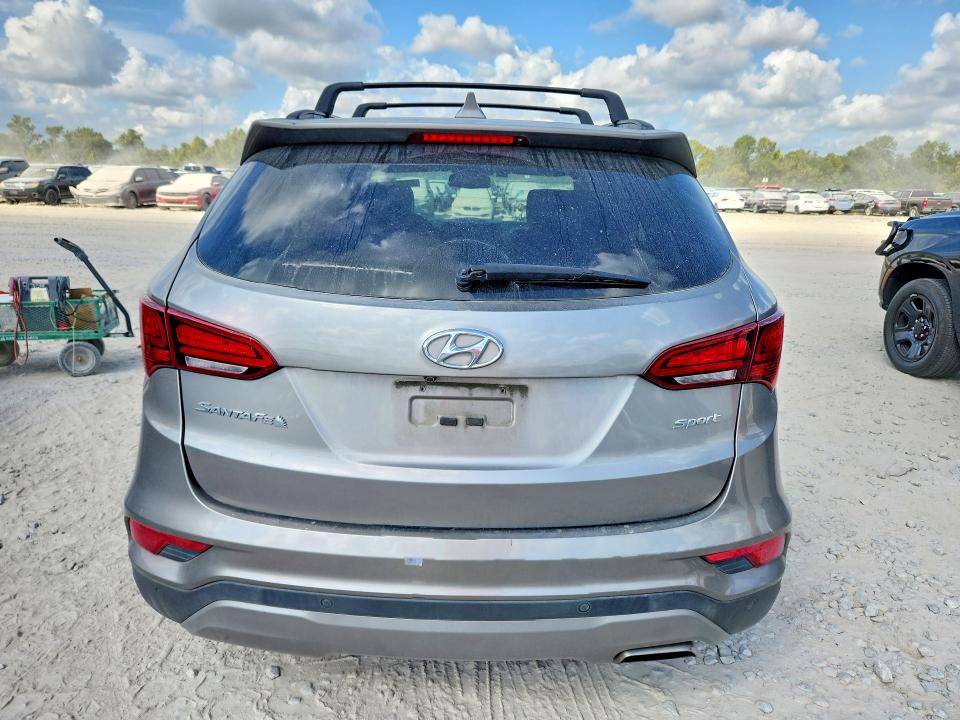 2018 Hyundai Santa Fe Sport მანქანა იყიდება აუქციონზე, vin: 5XYZU3LB6JG518314, აუქციონის ნომერი: 70876106