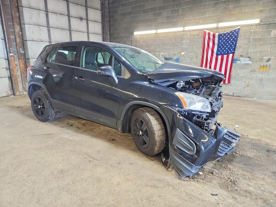 2016 Chevrolet Trax მანქანა იყიდება აუქციონზე, vin: KL7CJNSB6GB616948, აუქციონის ნომერი: 67907676