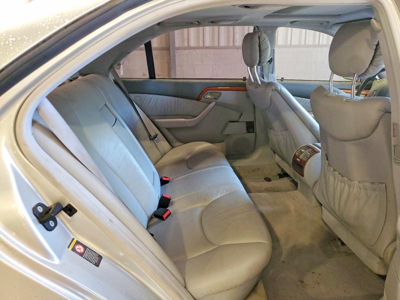 69145096 :رقم المزاد ، WDBNG70J11A147859         vin ، 2001 Mercedes-benz S مزاد بيع