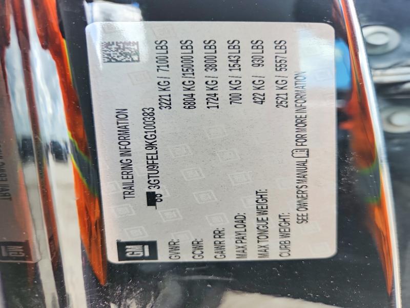 Продажа на аукционе авто 2019 Gmc Sierra, vin: 3GTU9FEL9KG100383, номер лота: 68554806