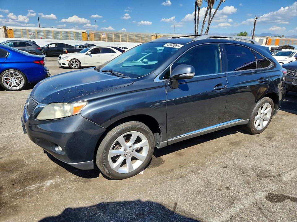 70840996 :رقم المزاد ، 2T2ZK1BA7AC027941 vin ، 2010 Lexus Rx مزاد بيع