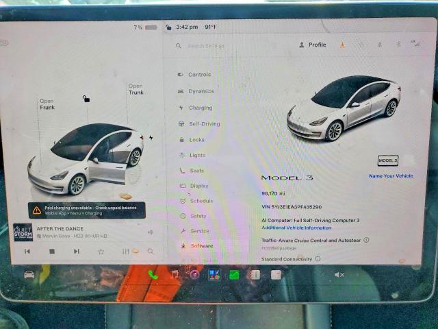 67937056 :رقم المزاد ، 5YJ3E1EA3PF435290 vin ، 2023 Tesla Model 3 مزاد بيع