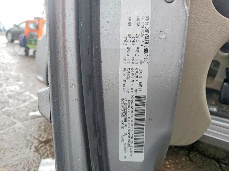 67099866 :رقم المزاد ، 2C4RDGCG3FR529566 vin ، 2015 Dodge Grand Caravan مزاد بيع