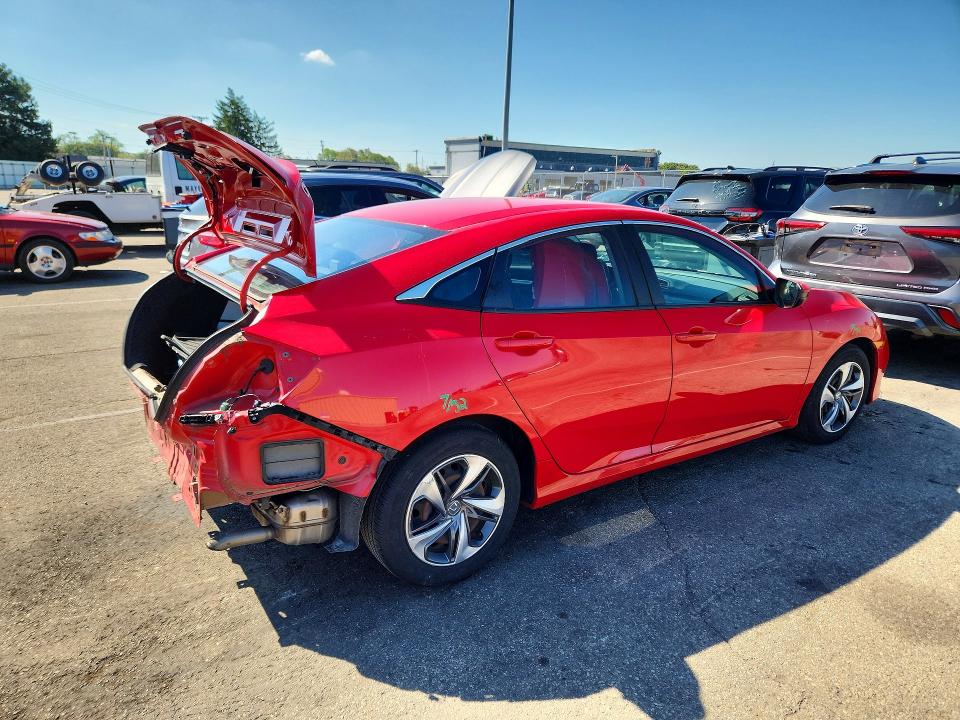 2020 Honda Civic მანქანა იყიდება აუქციონზე, vin: 2HGFC2F69LH532633, აუქციონის ნომერი: 70780706