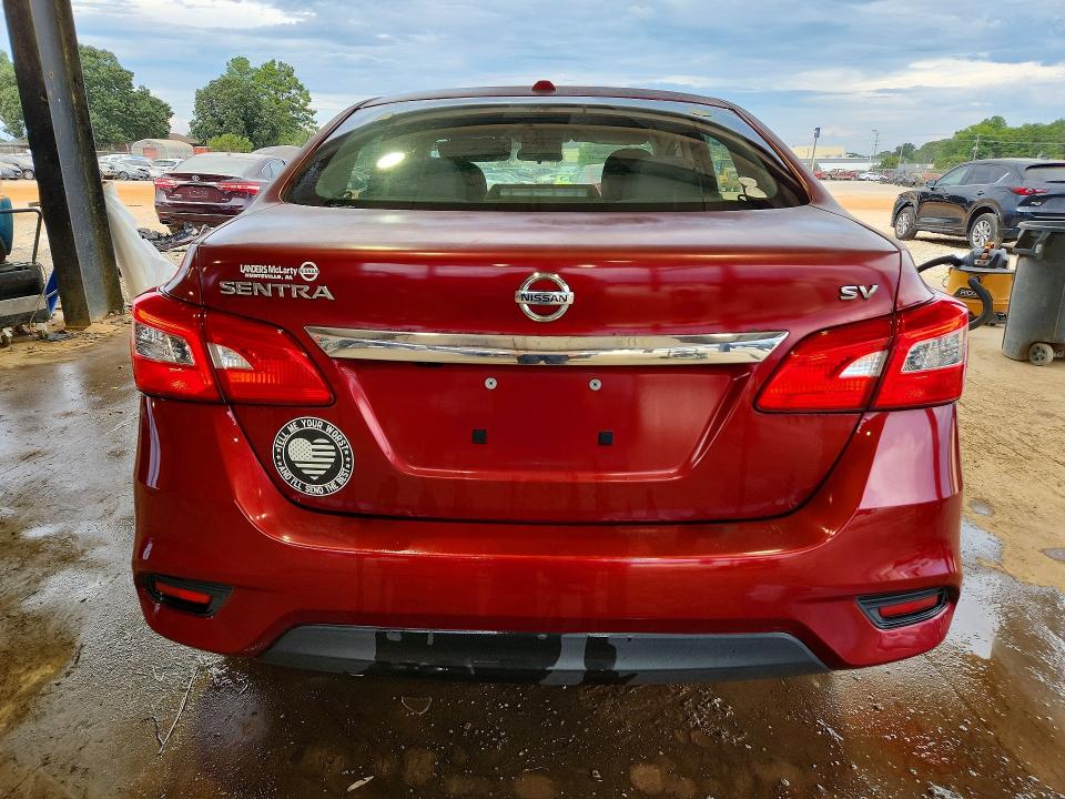 2017 Nissan Sentra მანქანა იყიდება აუქციონზე, vin: 3N1AB7AP5HY368021, აუქციონის ნომერი: 68028756
