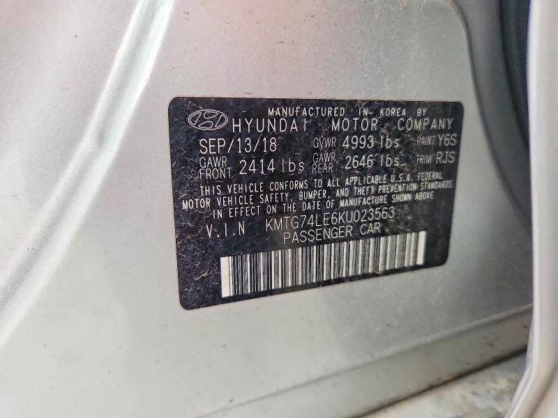 Продажа на аукционе авто 2019 Genesis G70, vin: KMTG74LE6KU023563, номер лота: 67724026