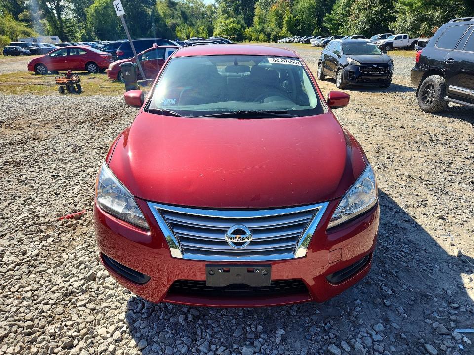 2014 Nissan Sentra მანქანა იყიდება აუქციონზე, vin: 3N1AB7AP0EY296379, აუქციონის ნომერი: 68557606