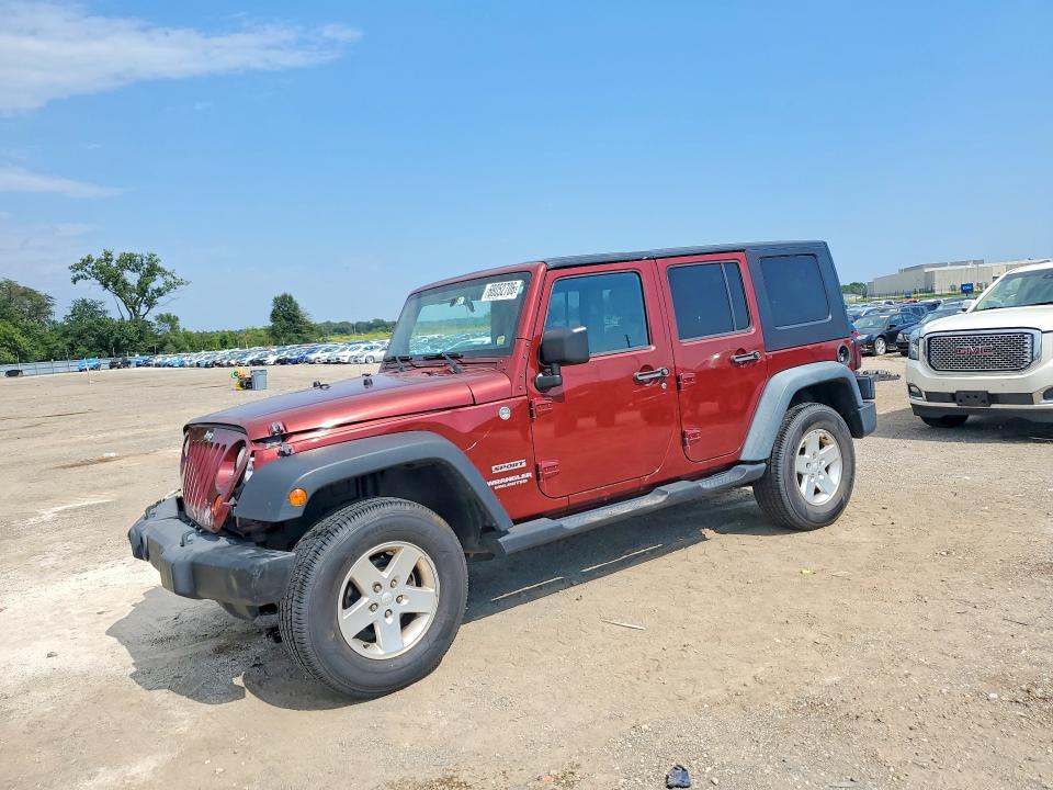 Auction sale of the 2010 Jeep Wrangler Unlimited, vin: 1J4BA3H18AL133085, lot number: 68052706