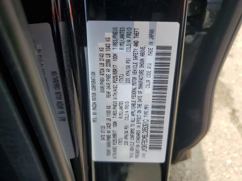 66782796 :رقم المزاد ، JM3KFBCM6L0850910 vin ، 2020 Mazda Cx-5 مزاد بيع