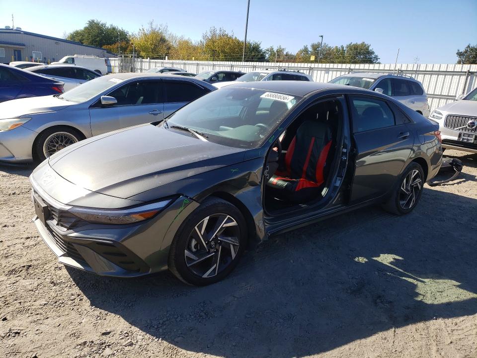 2025 Hyundai Elantra მანქანა იყიდება აუქციონზე, vin: KMHLM4DG5SU984754, აუქციონის ნომერი: 68880656