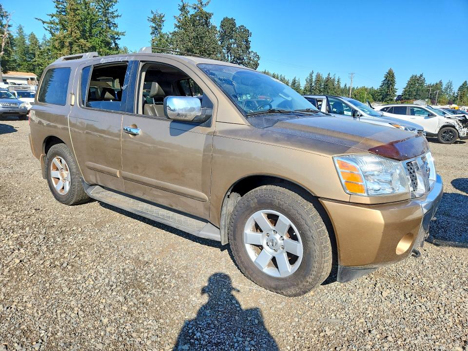 2004 Nissan Armada მანქანა იყიდება აუქციონზე, vin: 5N1AA08B14N703845, აუქციონის ნომერი: 68806256