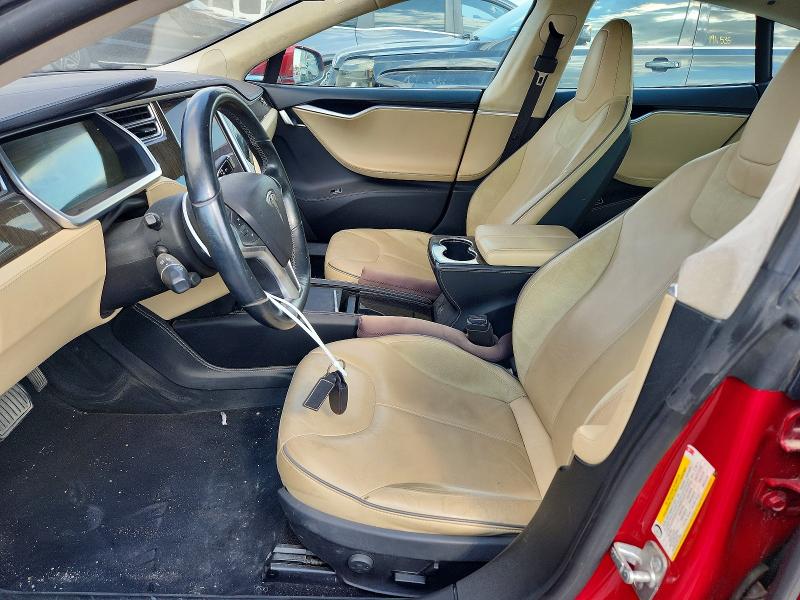 69403096 :رقم المزاد ، 5YJSA1H1XEFP30368 vin ، 2014 Tesla Model S مزاد بيع