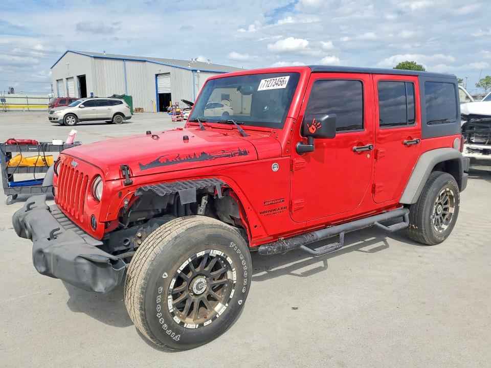 Aukcja sprzedaży 2015 Jeep Wrangler Unlimited, vin: 1C4BJWDG1FL519629, numer aukcji: 71273456