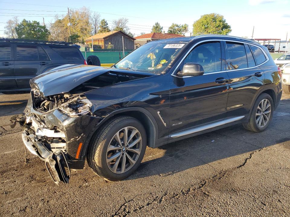 2018 Bmw X3 მანქანა იყიდება აუქციონზე, vin: 5UXTR9C51JLC75215, აუქციონის ნომერი: 70186326