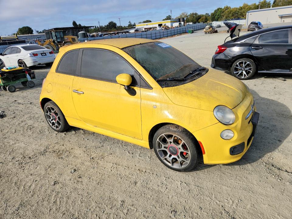 2012 Fiat 500 მანქანა იყიდება აუქციონზე, vin: 3C3CFFBR4CT107607, აუქციონის ნომერი: 68199046