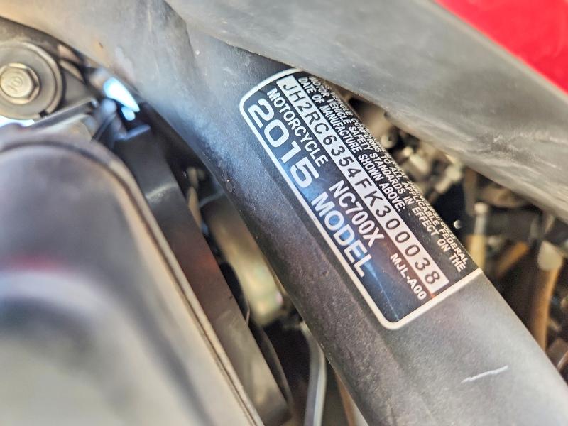 Продажа на аукционе авто 2015 Honda Nc700x, vin: JH2RC6354FK300038, номер лота: 70716986