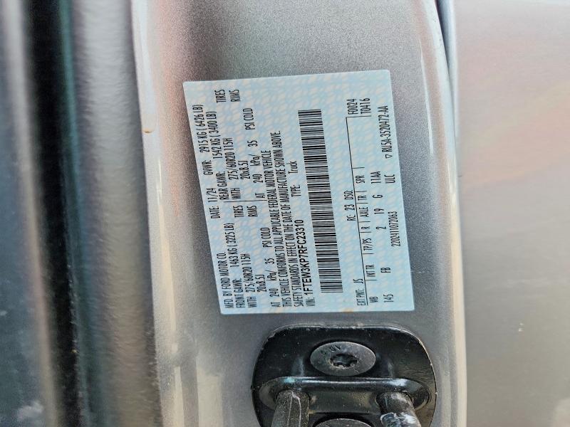 Продаж на аукціоні авто 2024 Ford F150, vin: 1FTEW3KP7RFC23310, номер лоту: 69001176