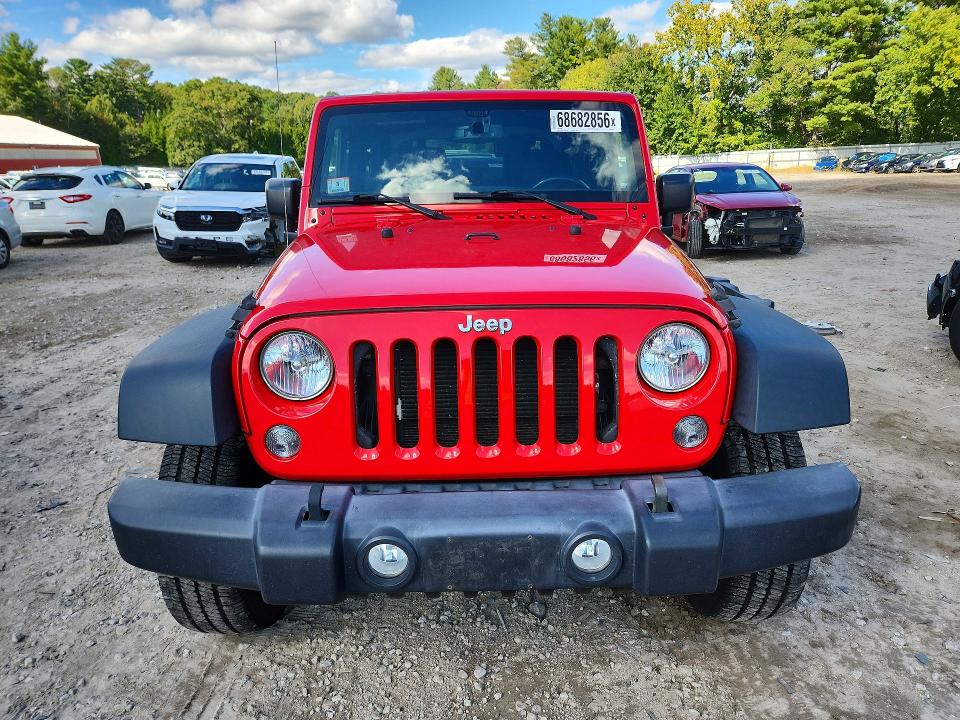 Продаж на аукціоні авто 2016 Jeep Wrangler, vin: 1C4AJWAG7GL269623, номер лоту: 68682856
