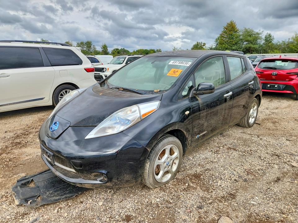 Продажа на аукционе авто 2012 Nissan Leaf, vin: JN1AZ0CP7CT021243, номер лота: 69759036