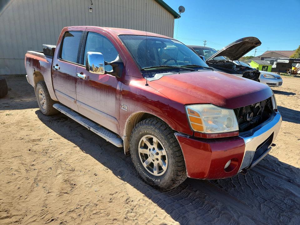Продажа на аукционе авто 2004 Nissan Titan, vin: 1N6AA07B24N562240, номер лота: 69476056
