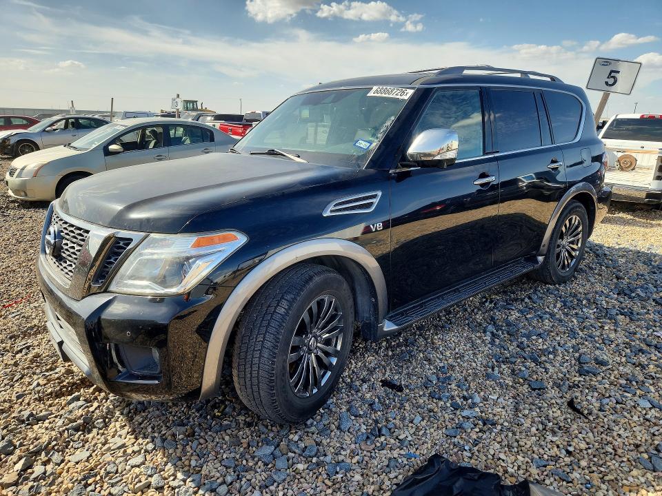 Продажа на аукционе авто 2018 Nissan Armada, vin: JN8AY2NF7J9333190, номер лота: 68868726