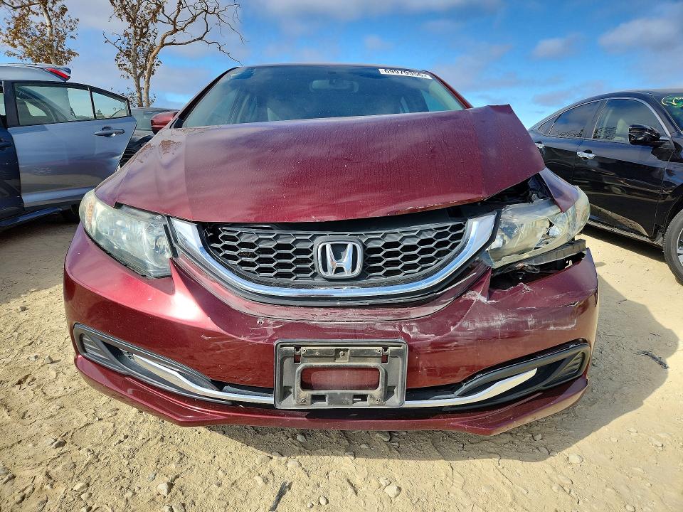 69979356 :رقم المزاد ، 2HGFB2F58FH527308 vin ، 2015 Honda Civic مزاد بيع