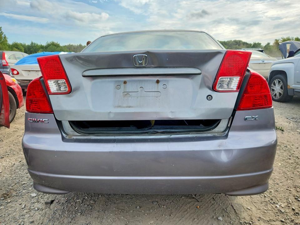 Продажа на аукционе авто 2005 Honda Civic, vin: 2HGES26715H552000, номер лота: 68931486