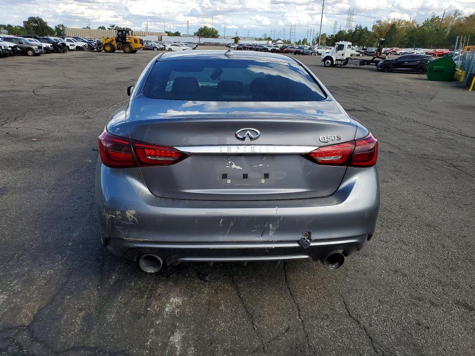 2018 Infiniti Q50 მანქანა იყიდება აუქციონზე, vin: JN1FV7AR4JM481885, აუქციონის ნომერი: 46179596