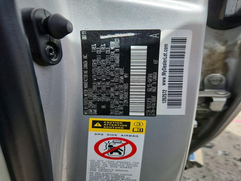 Продажа на аукционе авто 2011 Lexus Rx, vin: 2T2BK1BA6BC118895, номер лота: 68961386