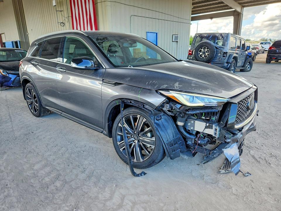 70780586 :رقم المزاد ، 3PCAJ5BA8NF109707 vin ، 2022 Infiniti Qx50 مزاد بيع