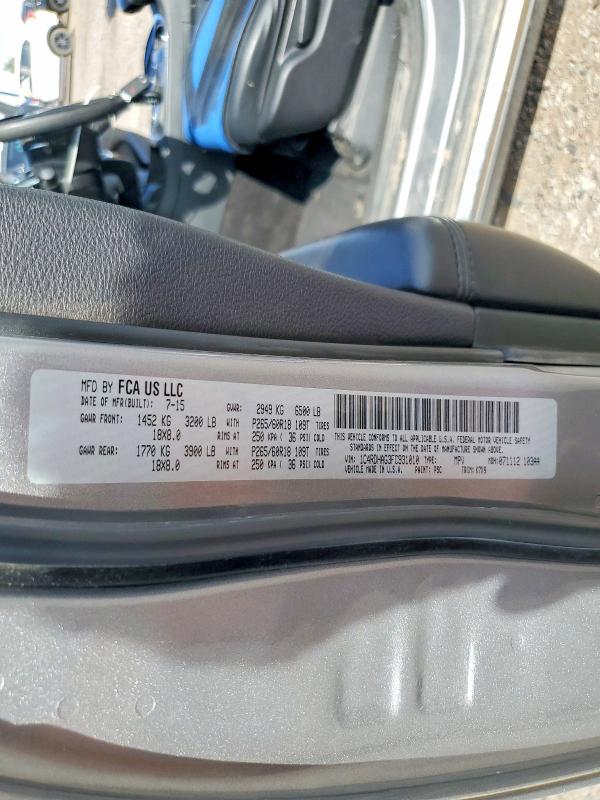 2015 Dodge Durango მანქანა იყიდება აუქციონზე, vin: 1C4RDHAG3FC931010, აუქციონის ნომერი: 68054016