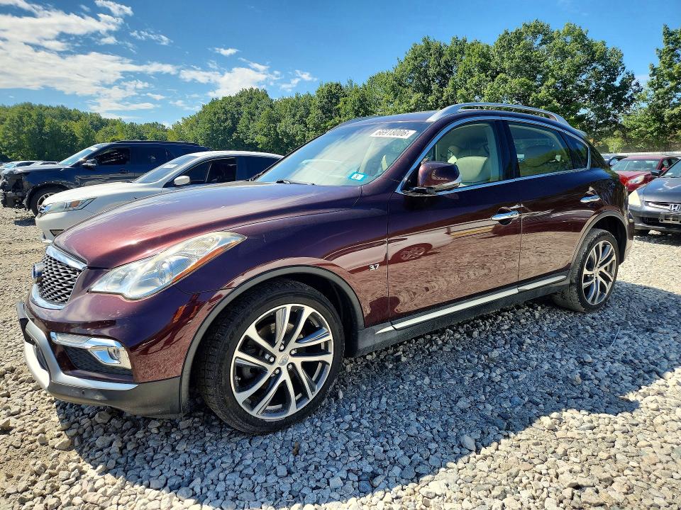 66918006 :رقم المزاد ، JN1BJ0RR6HM415256 vin ، 2017 Infiniti Qx50 مزاد بيع