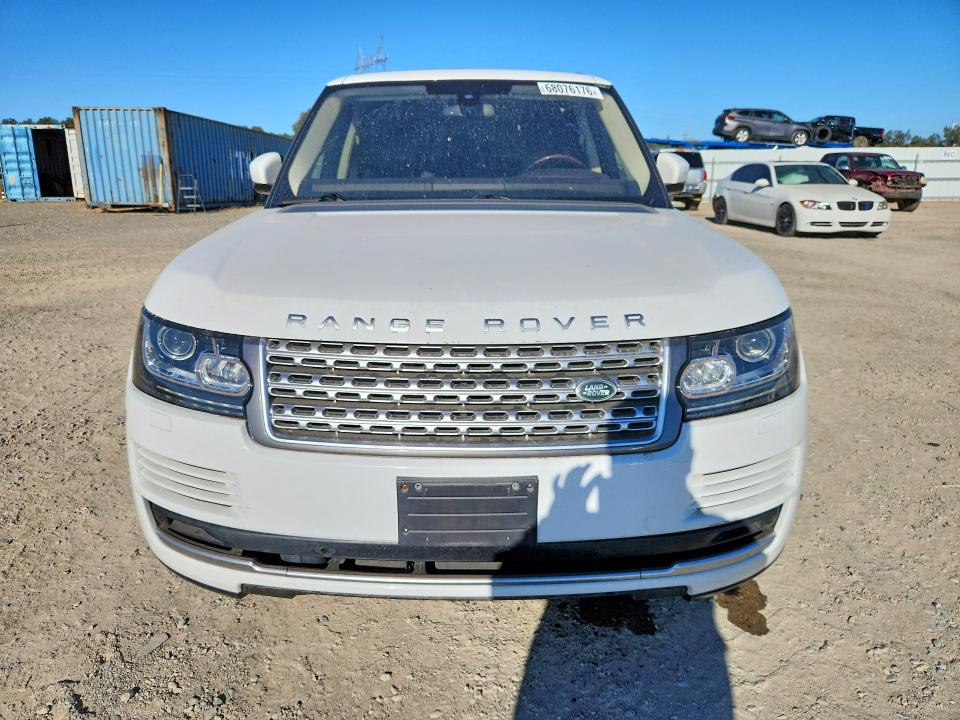 2016 Land Rover Range Rover მანქანა იყიდება აუქციონზე, vin: SALGS2KF9GA252199, აუქციონის ნომერი: 68076176