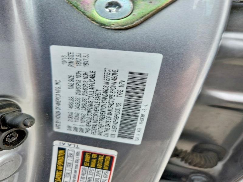 Продажа на аукционе авто 2017 Honda Cr-v, vin: 5J6RW2H99HL000166, номер лота: 70328136