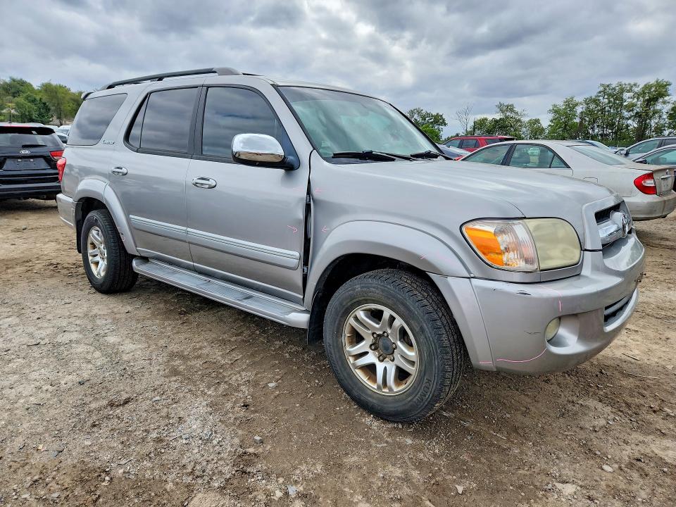 2007 Toyota Sequoia მანქანა იყიდება აუქციონზე, vin: 5TDBT48A17S278739, აუქციონის ნომერი: 70250666