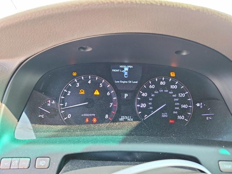 69586216 :رقم المزاد ، JTHBL46F795087963 vin ، 2009 Lexus Ls مزاد بيع
